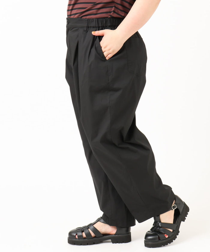 驚きの価格が実現！ セール 20%OFF】【大きいサイズ】タックパンツ(506730219 パンツ