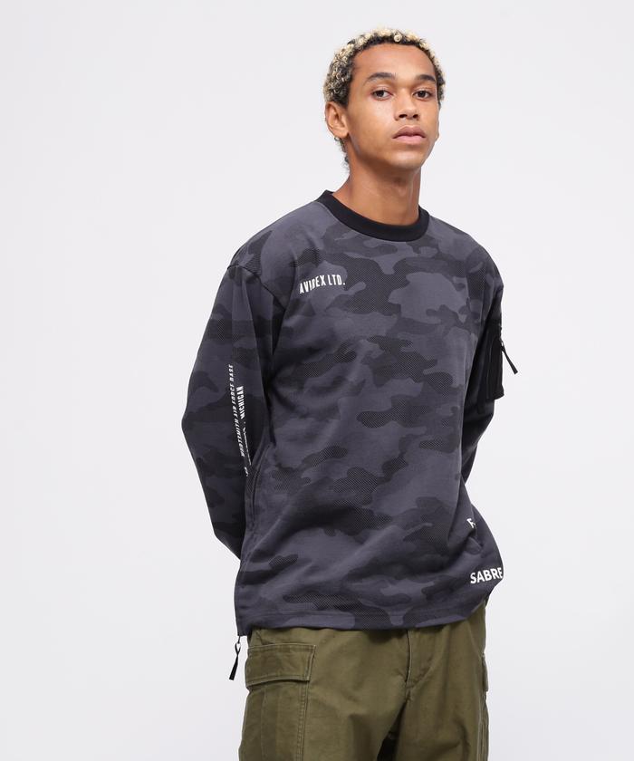SIDE ZIP STENCIL T-SHIRT SIDE ZIP STENCIL T-SHIRT