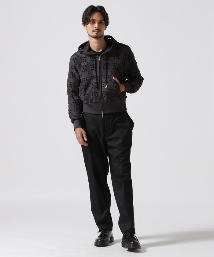 MASU/エムエーエスユー/FLOWER HOLE ZIP-UP SWEAT PARKA/MPFW MASU/エムエーエスユー/FLOWER HOLE ZIP-UP SWEAT PARKA/MPFW