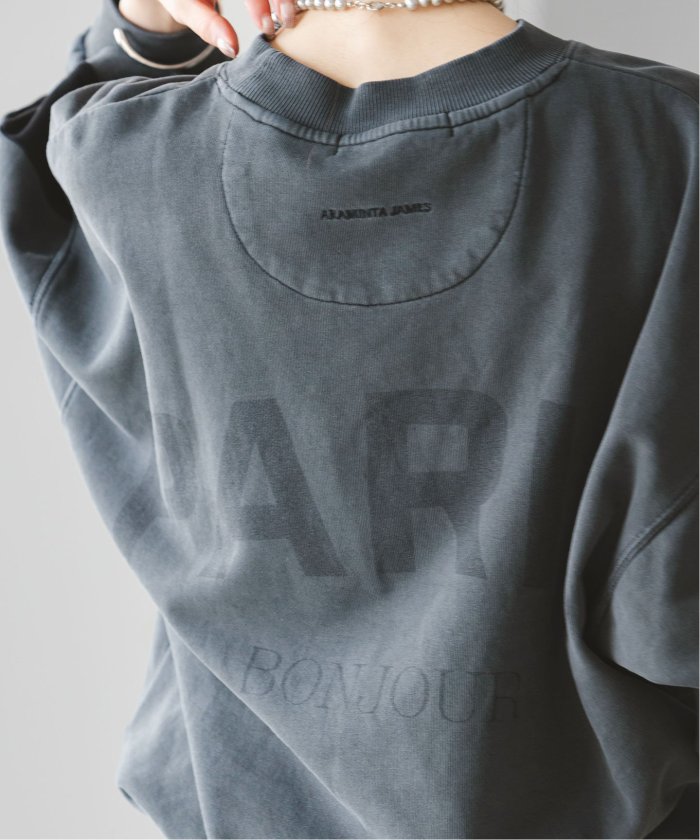 ARAMINTA JAMES/アラミンタ ジェームス PARIS SWEATSHIRT
