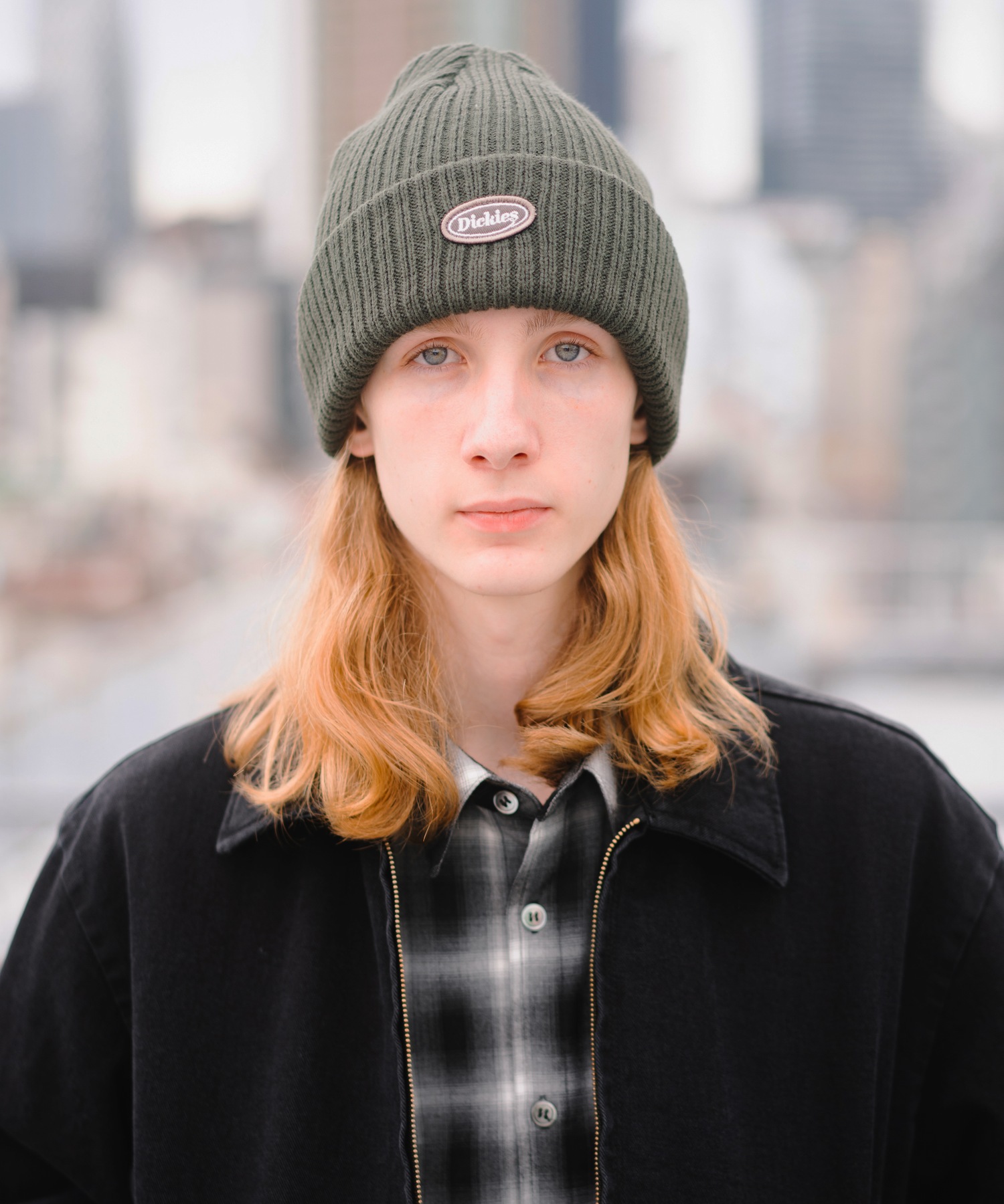 ディッキーズ Dickies Dickies CALIF LOGO WAPPEN KNIT CAP