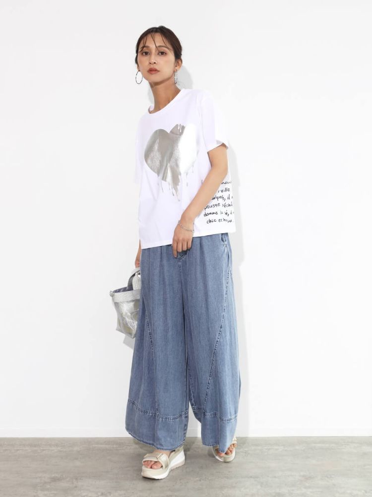 【新品】ヤマダヤ　SCOTCLUB　スコットクラブ　テンセルワイドデニムパンツ 新品】ヤマダヤ SCOTCLUB スコットクラブ テンセルワイドデニム
