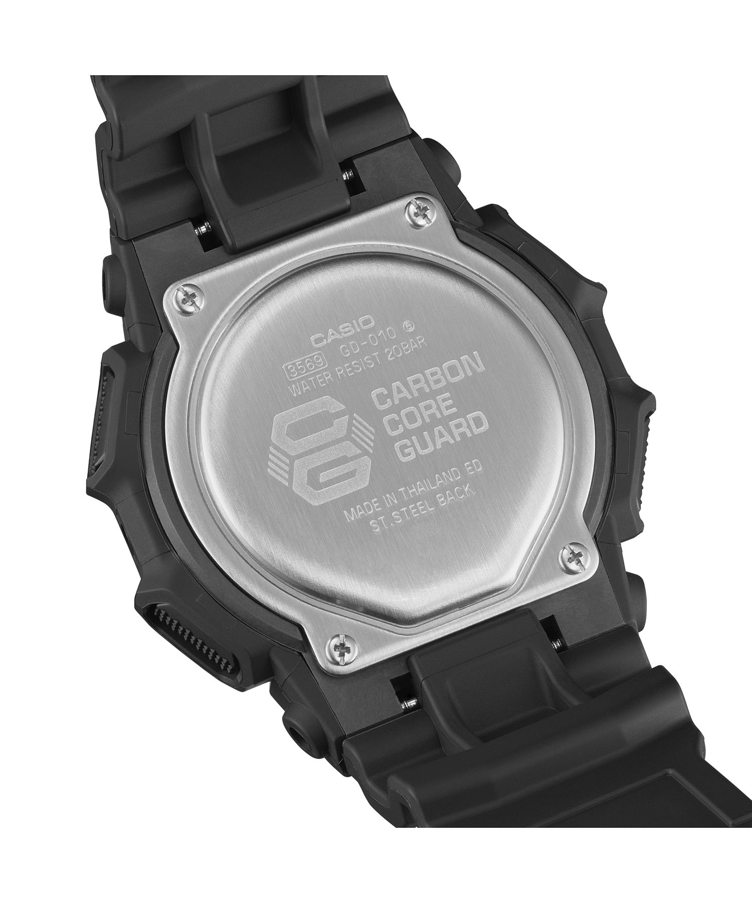 CASIOカシオ　G-SHOCK ジーショック　アントマン 腕時計 ブラック CASIO G-SHOCK ブラック