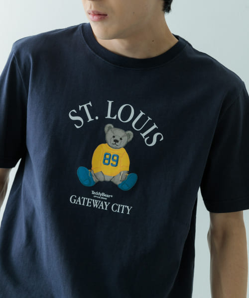 クーポン】【セール 50%OFF】TEDDY BEAR クルーネック Tシャツ