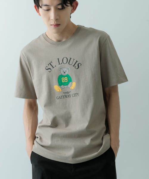 クーポン】【セール 50%OFF】TEDDY BEAR クルーネック Tシャツ