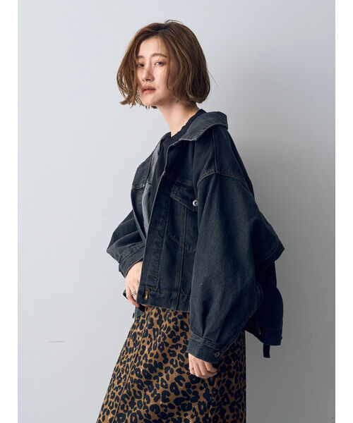 新品✨イェッカ ヴェッカ 2wayデニムジャケット イェッカ ヴェッカ YECCA VECCA 2wayデニムジャケット2