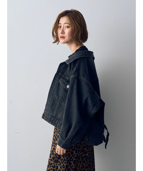 新品✨イェッカ ヴェッカ 2wayデニムジャケット イェッカ ヴェッカ YECCA VECCA 2wayデニムジャケット2