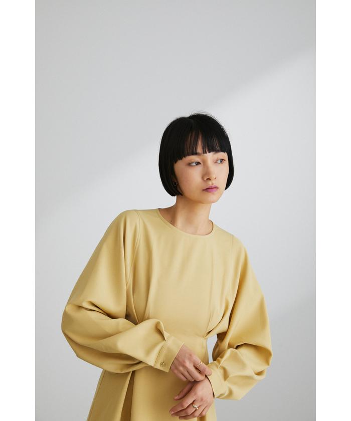 セール 30%OFF】ウエストタックフレアワンピース(504621155 セール 30%OFF】ウエストタックフレアワンピース(504621155