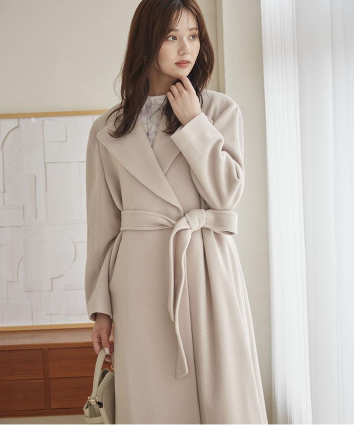 ガウンロングコート 24AW