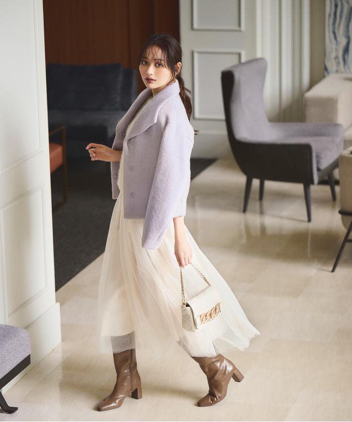 セール 50%OFF】ショートシャギーコート(506590316