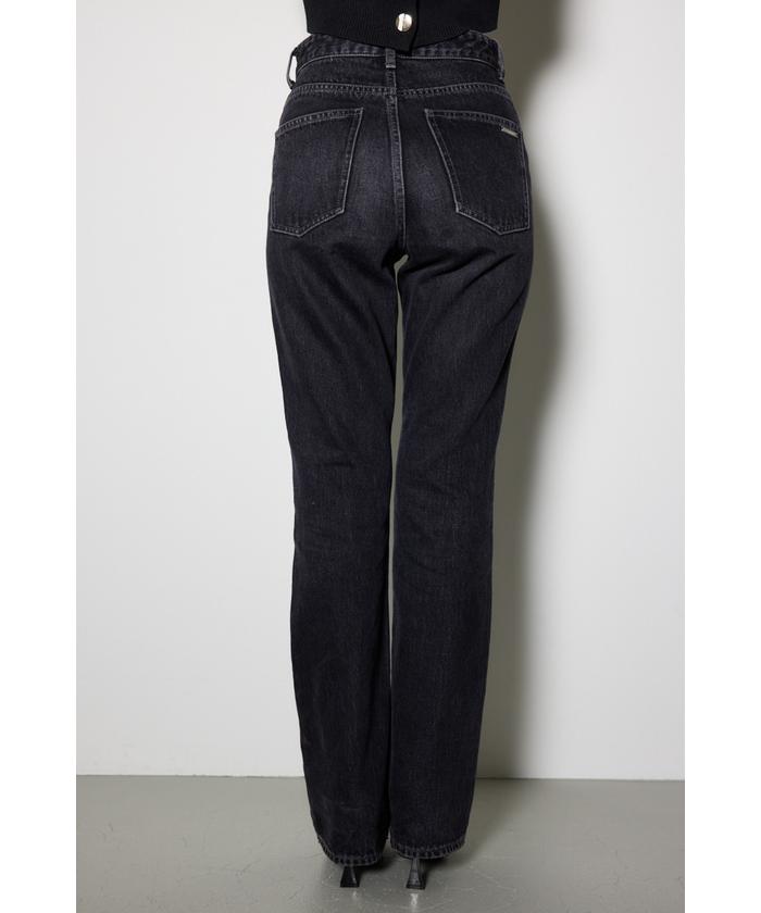 セール30%OFF】ShapelyMakeジャストウエストデニムパンツ