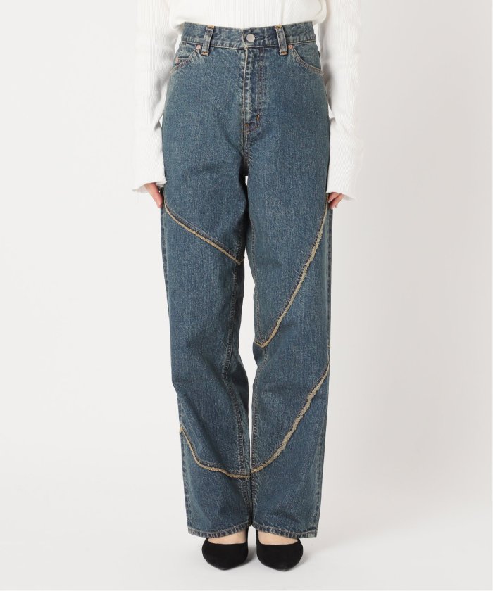 JieDa / ジエダ 別注 DISTORTED DENIM PANTS(506746365) | ジョイントワークス(JOINT WORKS) -  d fashion