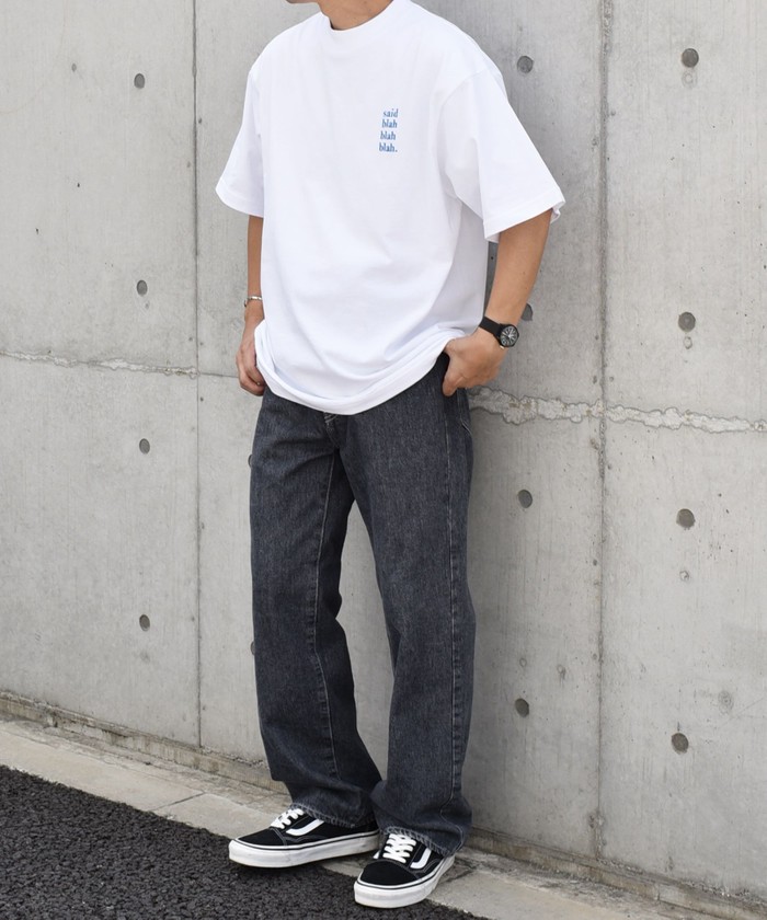 ★英国発/送関込*WEEKDAY*ボクシーヘヴィーウェイトTシャツ/BL★ 超絶セクシーBETTYロングTシャツ ロウブロウナックル 592866
