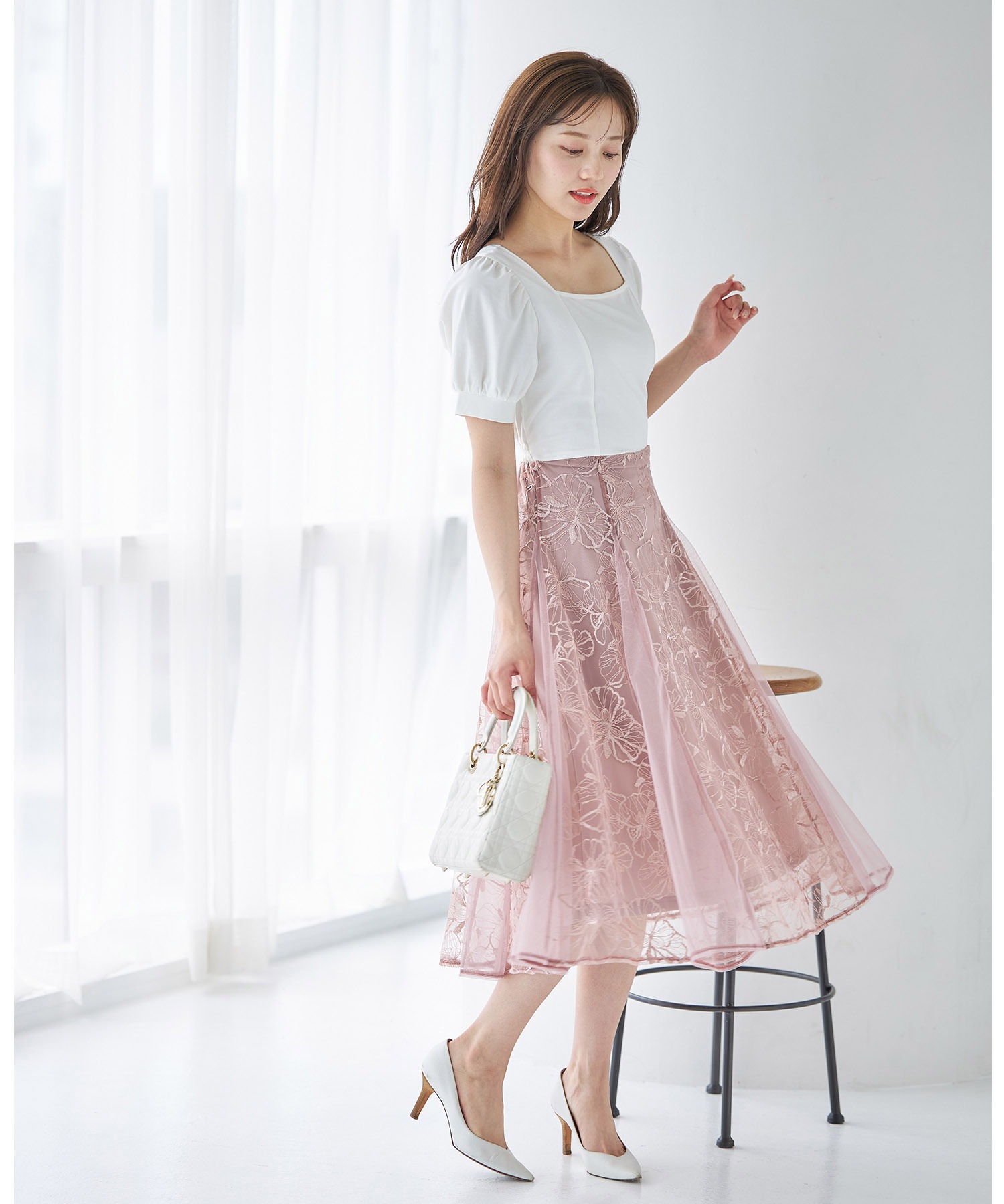 セール 50%OFF】トッコクローゼット tocco closet 袖口パール