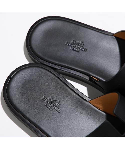 HERMES サンダル Izmir イズミール H041141ZH レザー(506764504