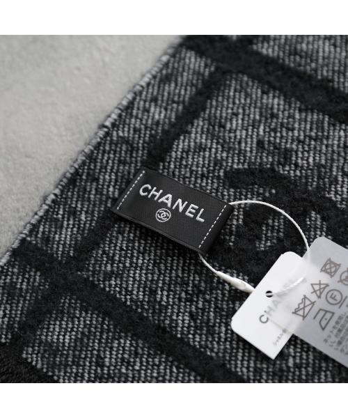 CHANEL ニットマフラー AAA348 B17734 ウール カシミヤ シルク CHANEL ニットマフラー AAA348 B17734 ウール カシミヤ シルク