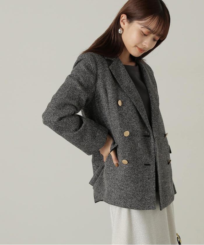 セール 50%OFF】ダブルテーラードジャケット24AW(506697527