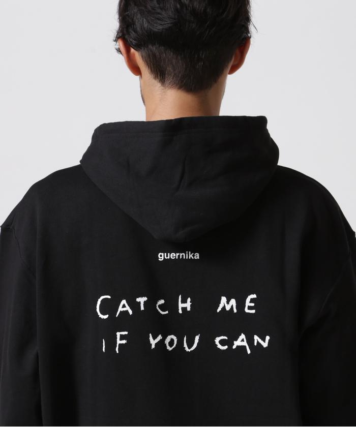 guernika Hand Painted Hoodie ANONYMOUSE フーディー ブラック Paint Hoodie - ANONYMOUSE / Black – guernika official online