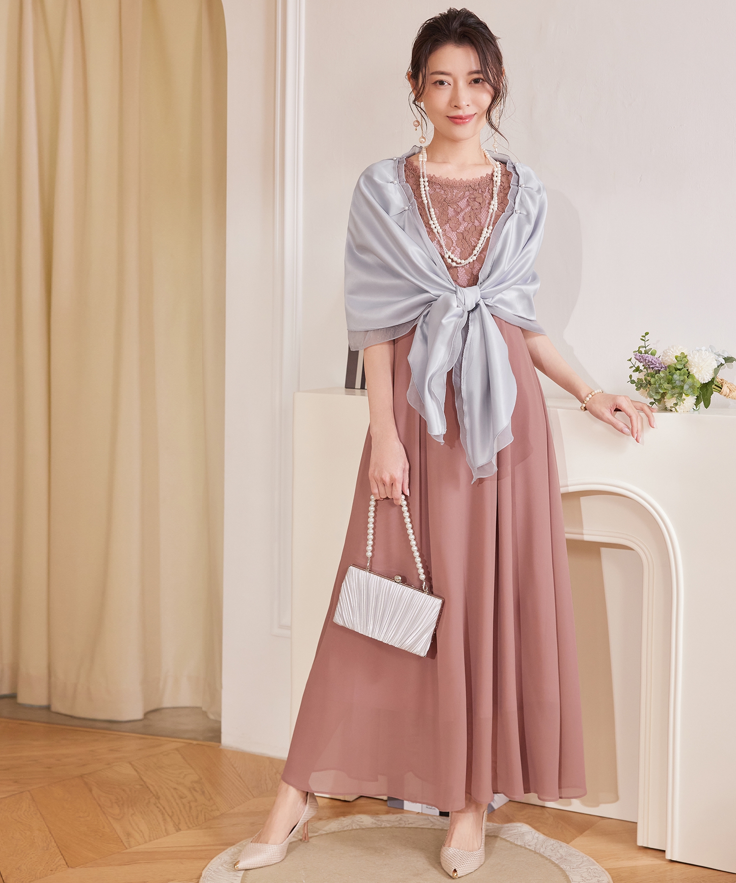ドレスプラス DRESS+ ストール ショール オーガンジー(506749368