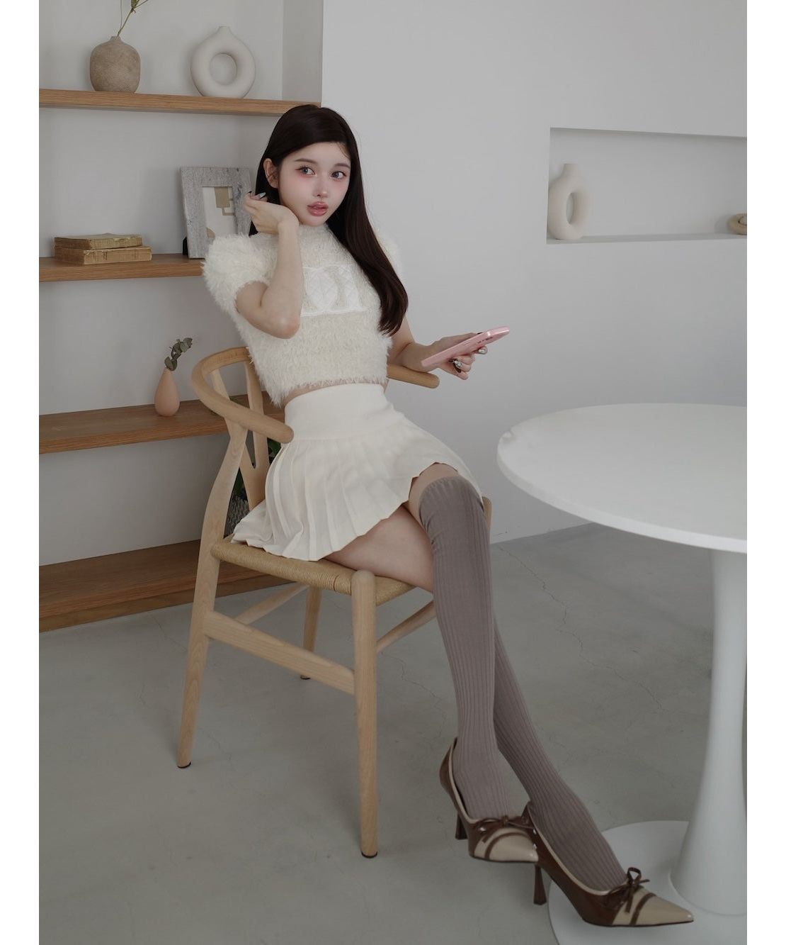ダーリッチ Darich ファンシーヤーンニットトップス(506771020