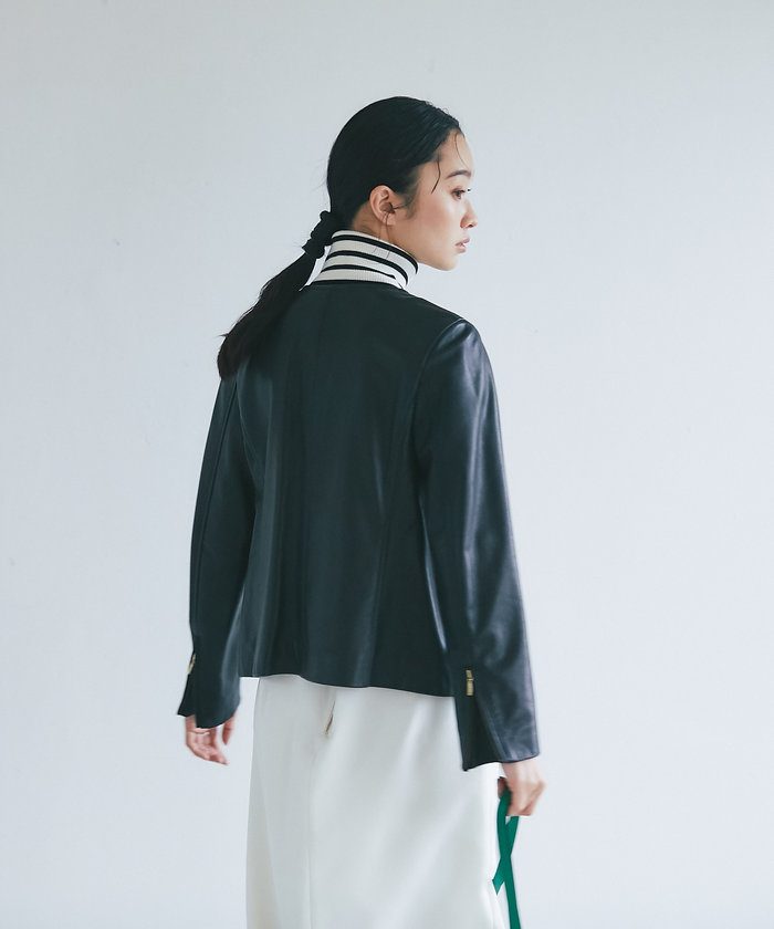 クーポン】【セール 50%OFF】【La boutique BonBon】ノーカラー