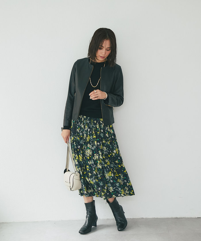 クーポン】【セール 50%OFF】【La boutique BonBon】ノーカラー