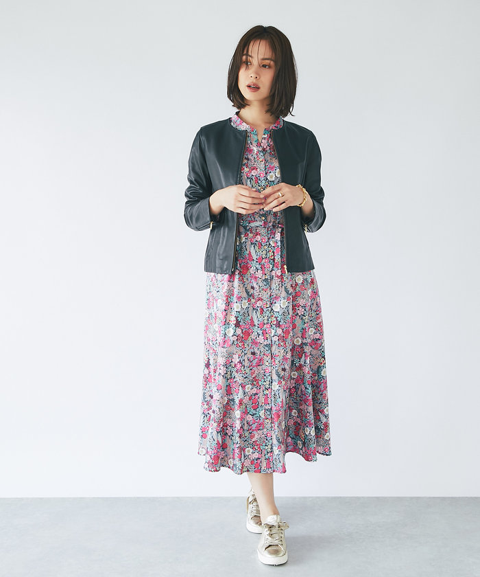 クーポン】【セール 50%OFF】【La boutique BonBon】ノーカラー