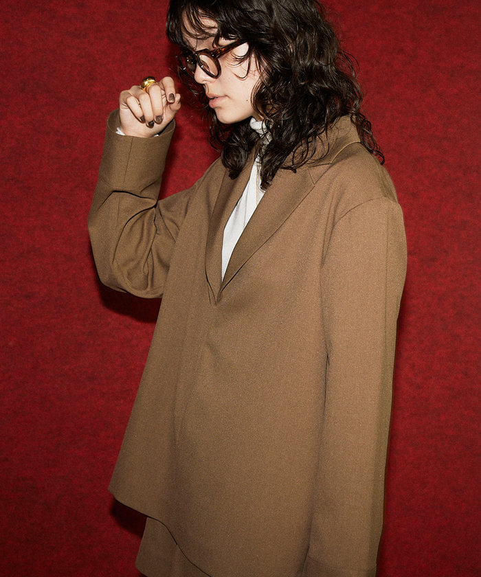 新品 ウィムガゼット THE PAUSE ドライストレッチプルジャケット ウィムガゼット Whim Gazette 【THE PAUSE】ドライストレッチ
