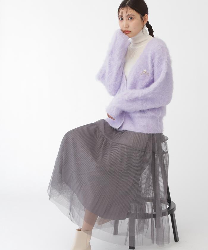セール55%OFF】ブローチ付きエアリーニット(506269707) | ジル