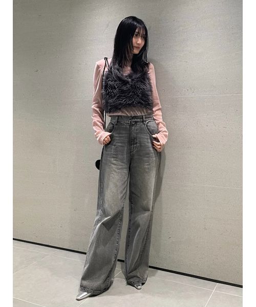 セール 40%OFF】フロッキープリント2wayトップス(506525715 セール 40%OFF】フロッキープリント2wayトップス(506525715