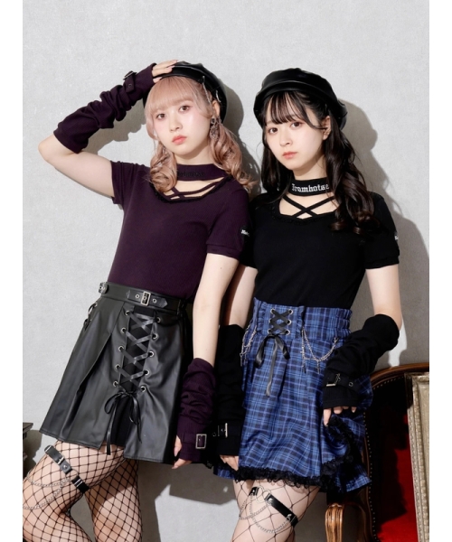 ノエミー NOEMIE 4WAYハートワッペンアームウォーマーカットソー