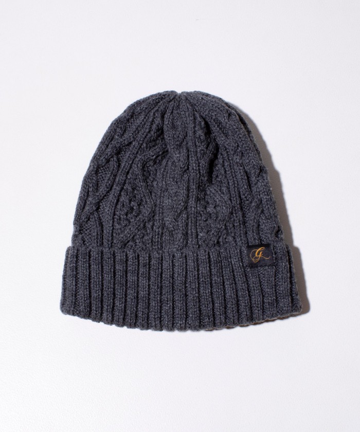 セール 22%OFF】【GLOSTER/グロスター】ケーブル編み 裏ボア