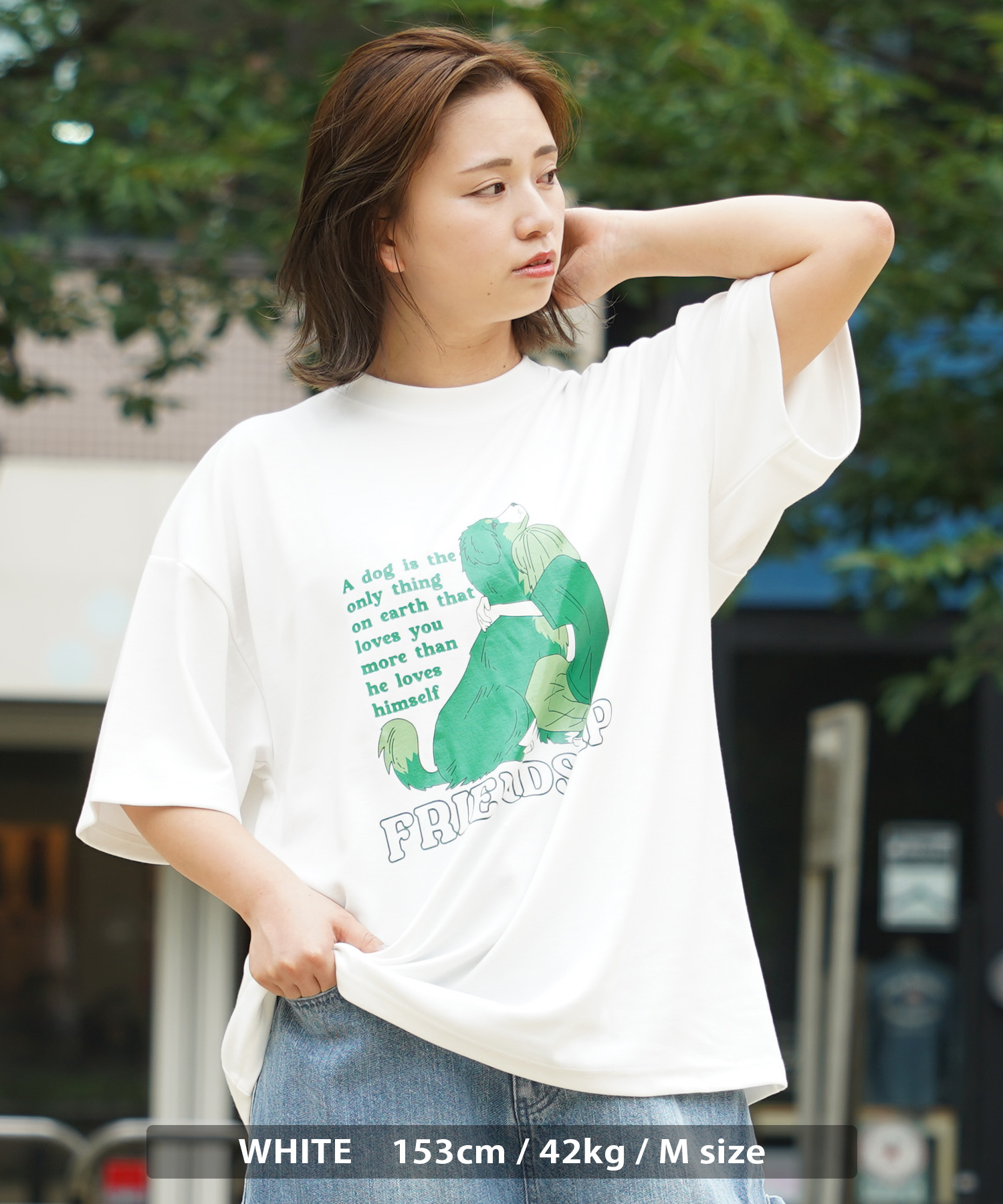 ワンフォークロージング 1111clothing オーバーサイズtシャツ