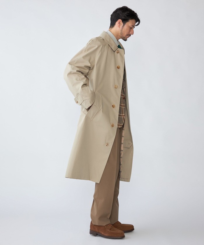 GRENFELL: CAMPBELL ステンカラー コート(506787660) | シップス GRENFELL: CAMPBELL ステンカラー コート(506787660) | シップス