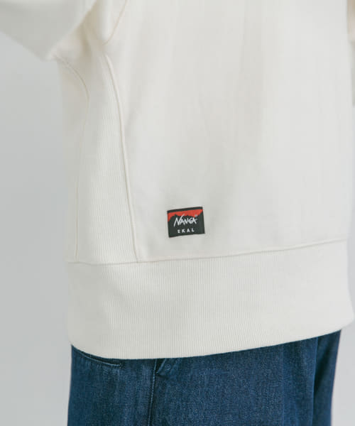クーポン】【セール 40%OFF】『別注』NANGA×EKAL ロゴスウェット