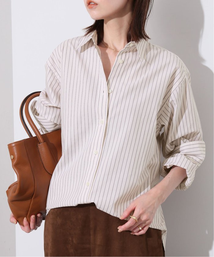 SLOBE IENA｜コットンブロードレギュラーシャツ | Rakuten