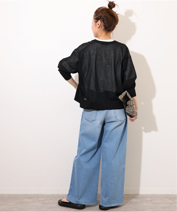 JOURNAL STANDARD relume ウォッシャブルクロップドカーデ 追加》ウォッシャブルクロップドカーディガン（カーディガン