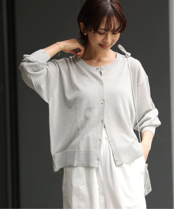 【極美品】JOURNAL STANDARD relume カーディガン JOURNAL STANDARD relume｜《WEB限定追加予約》サマーニットV