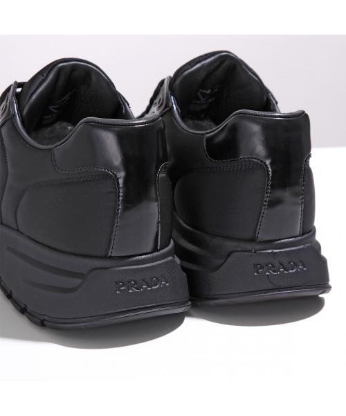 PRADA スニーカー 2EE369 3LF5 Re-Nylon×ブラッシュドレザー PRADA スニーカー 2EE369 3LF5 Re-Nylon×ブラッシュドレザー