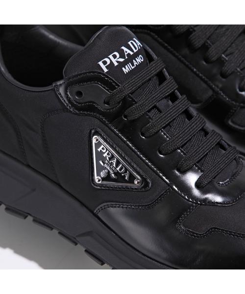 PRADA スニーカー 2EE369 3LF5 Re-Nylon×ブラッシュドレザー PRADA スニーカー 2EE369 3LF5 Re-Nylon×ブラッシュドレザー