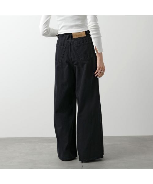 MM6 Maison Margiela ステッチ ハイウエストデニムパンツ 36 セール】エムエムシックス メゾン マルジェラ MM6 Maison