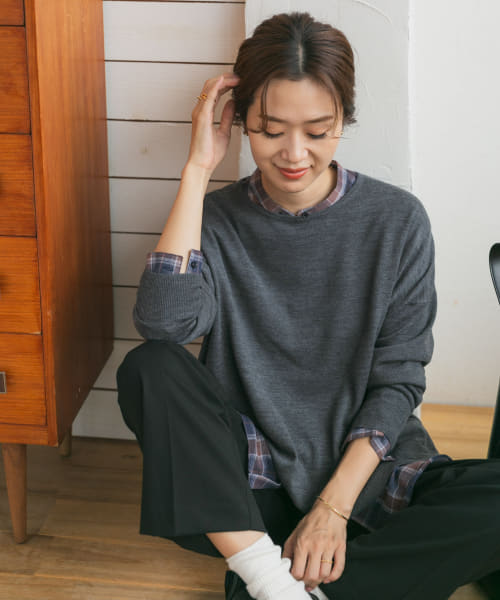 クーポン】【セール 30%OFF】ウォッシャブルウールワイドプルオーバー(506788136) | アーバンリサーチドアーズ(URBAN  RESEARCH DOORS) - d fashion