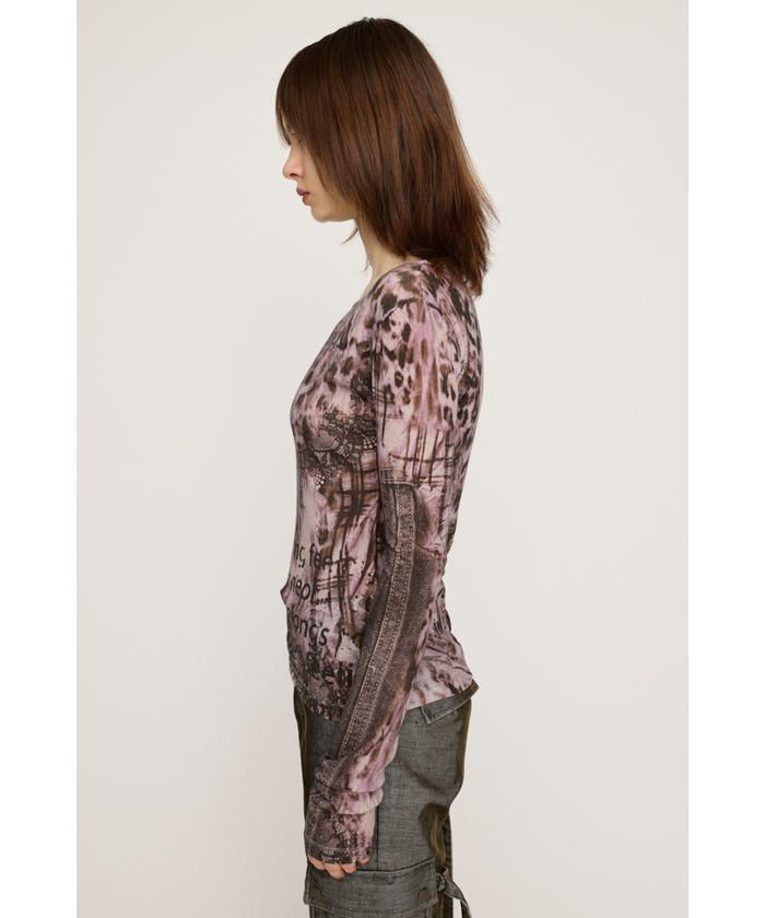 BLURRING LEOPARD CUT トップス(506791727) | スライ(SLY) - d