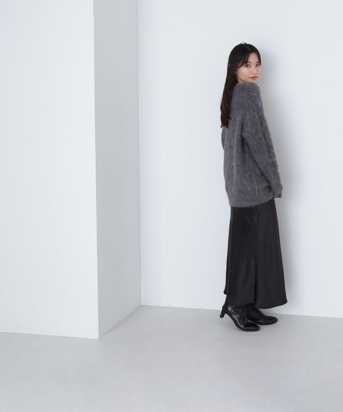 新品24AW♡カーディガン ナチュラルビューティーベーシック 楽天市場】【SALE／10%OFF】襟付ワイドリブニットカーディガン