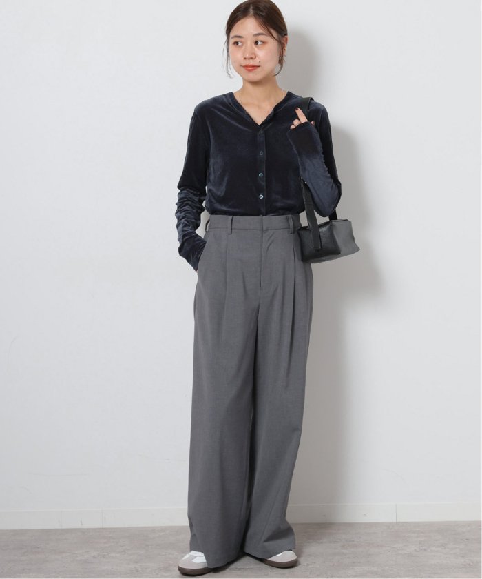 シアーベロア2WAYカーディガン（Tシャツ／カットソー）｜JOURNAL