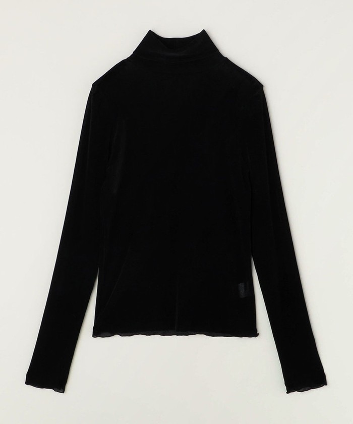 tシャツ quaranciel:「洗濯機可能」フロッキー シアー タートル ネック 2 レディース セール 30%OFF】quaranciel:〈洗濯機可能〉フロッキー シアー