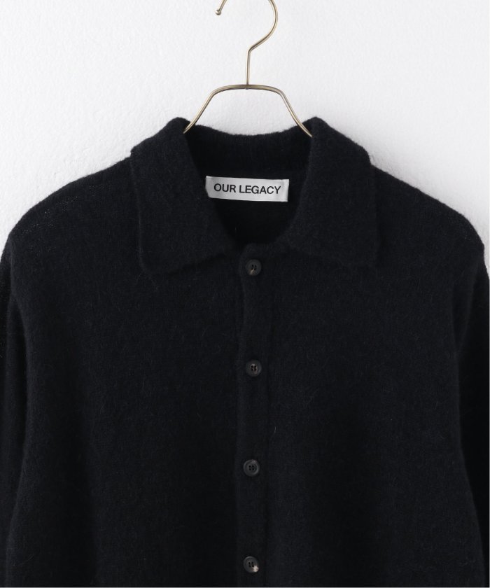OUR LEGACY】 EVENING POLO Black Fuzzy Al(506796561