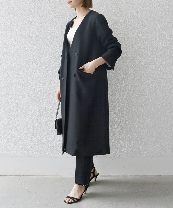 セール 30%OFF】SHIPS any:〈洗濯機可能〉ダブルクロス ノー