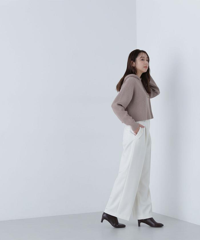 フーディーニットプルオーバー　24AW セール】フーディーニットプルオーバー 24AW(506791844
