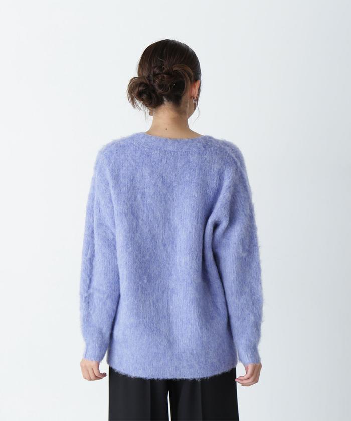 新品24AW♡カーディガン ナチュラルビューティーベーシック ゴールドボタンフォルムニットカーディガン 24AW | ナチュラル